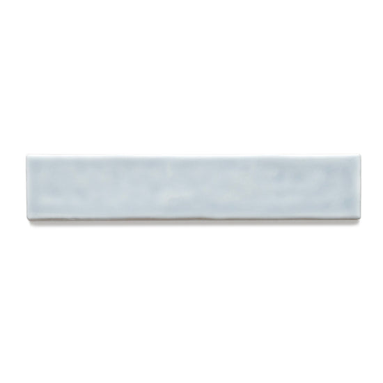 Watercolor 2"x10" Azul Ceramic Glossy Tile