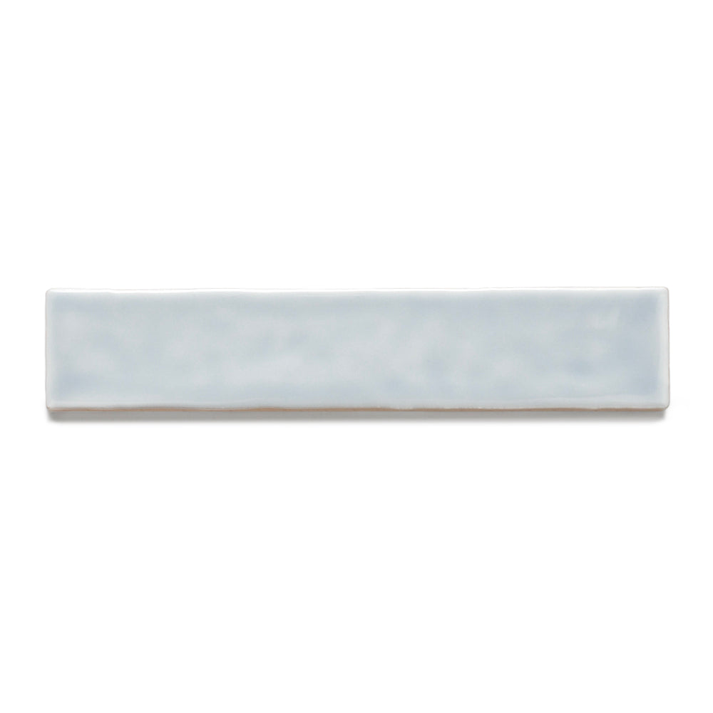 Watercolor 2"x10" Azul Ceramic Glossy Tile