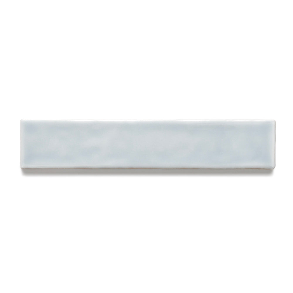 Watercolor 2"x10" Azul Ceramic Glossy Tile