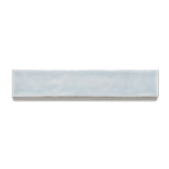 Watercolor 2"x10" Azul Ceramic Glossy Tile