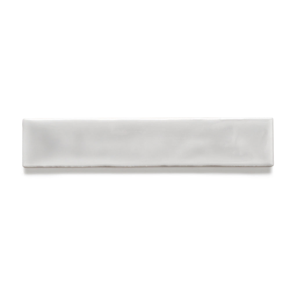 Watercolor 2"x10" Gris Ceramic Glossy Tile