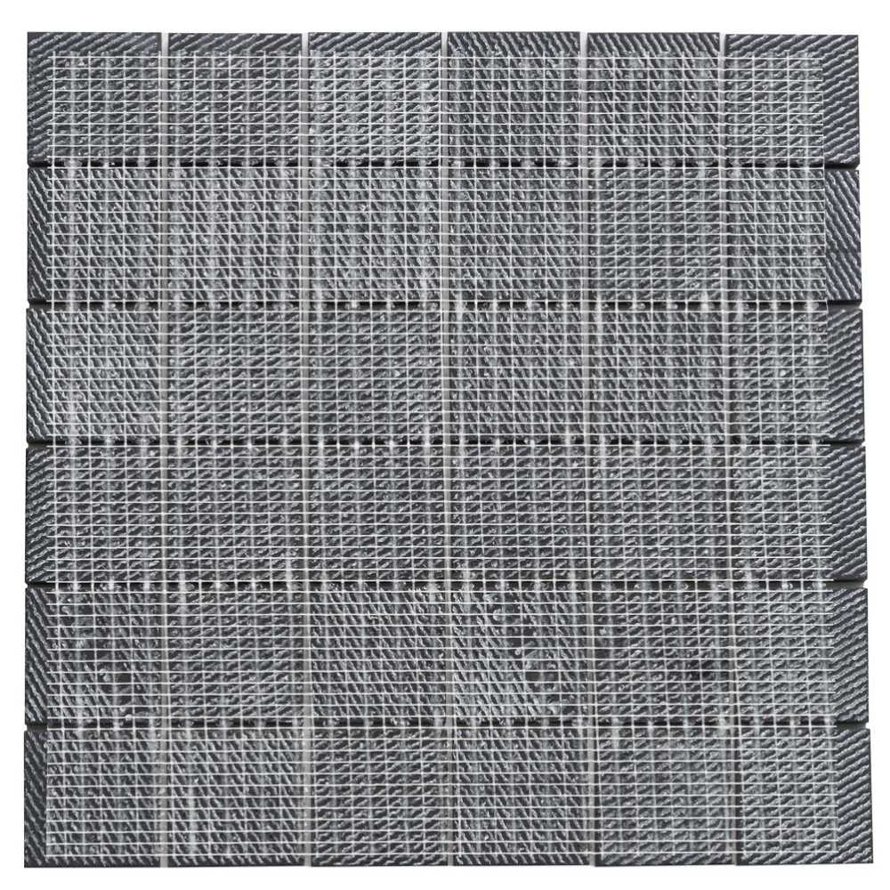 Penthouse 2"x2" Nero Marquinia Porcelain Matte Mosaic