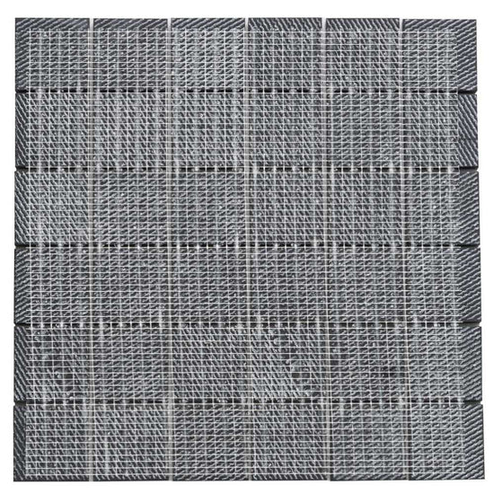 Penthouse 2"x2" Nero Marquinia Porcelain Matte Mosaic