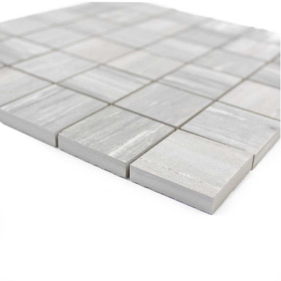 Penthouse 2"x2" Pearl Attraction Porcelain Matte Mosaic