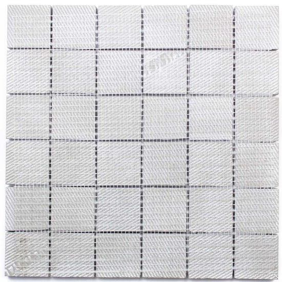 Penthouse 2"x2" Pearl Attraction Porcelain Matte Mosaic