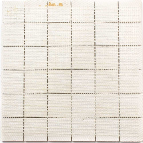 Penthouse 2"x2" White Fantasy Porcelain Matte Mosaic