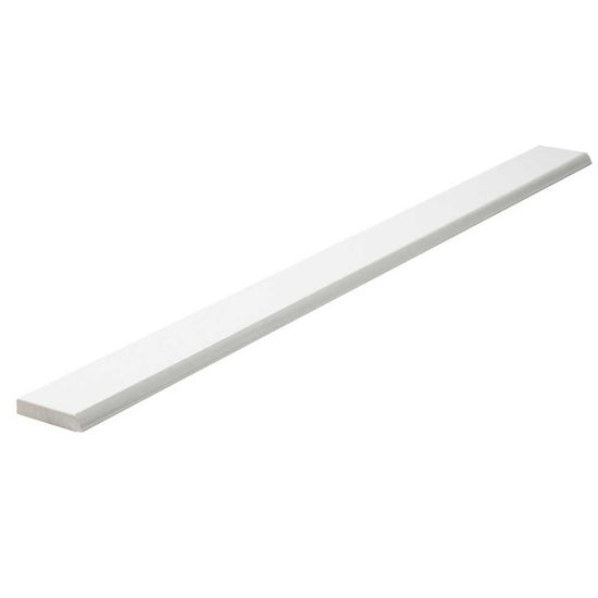 Penthouse 2"x24" White Porcelain Polished Bullnose