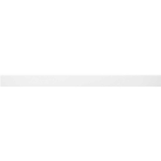 Penthouse 2"x24" White Porcelain Polished Bullnose