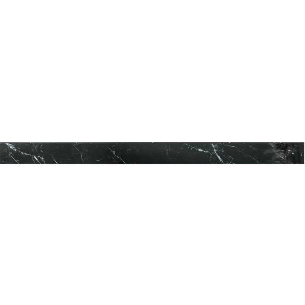 Penthouse 2"x24" Nero Marquinia Porcelain Polished Bullnose