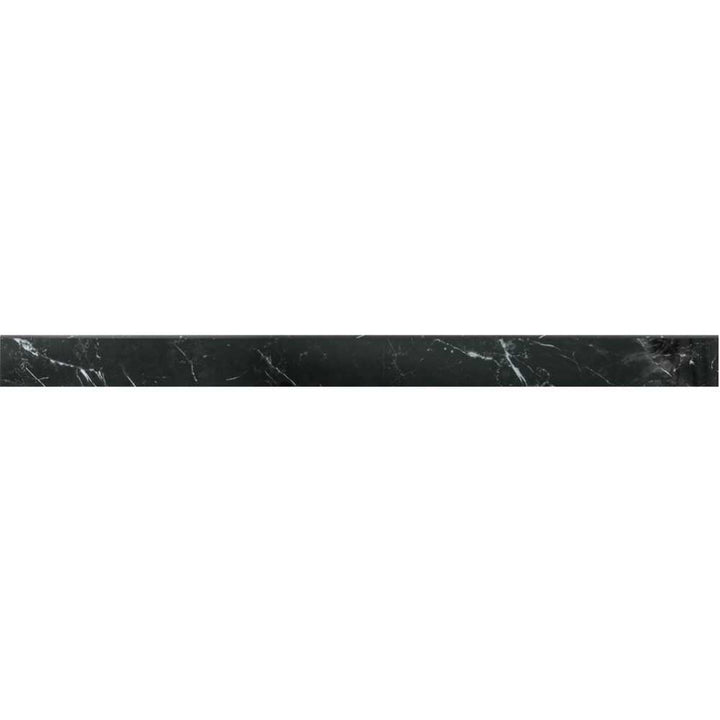 Penthouse 2"x24" Nero Marquinia Porcelain Polished Bullnose