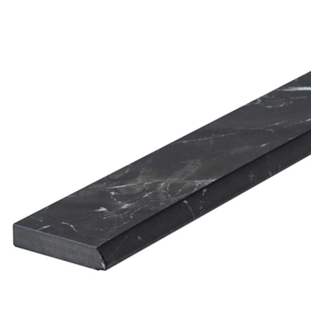 Penthouse 2"x24" Nero Marquinia Porcelain Polished Bullnose