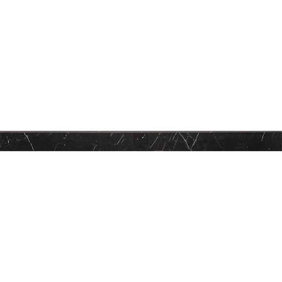 Penthouse 2"x24" Nero Marquinia Porcelain Polished Bullnose