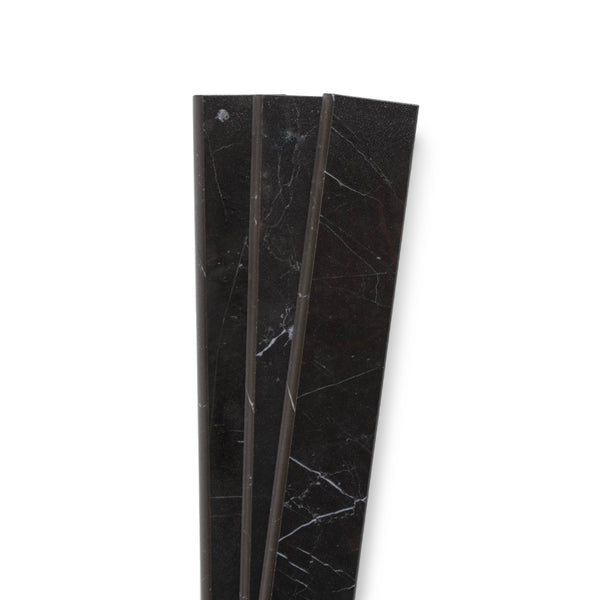 Penthouse 2"x24" Nero Marquinia Porcelain Polished Bullnose