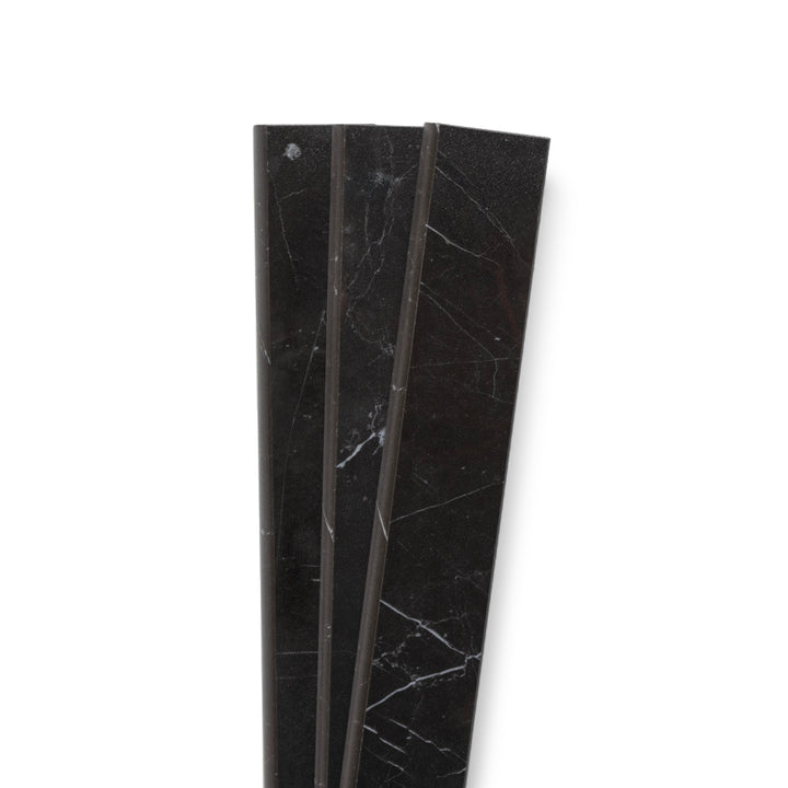 Penthouse 2"x24" Nero Marquinia Porcelain Polished Bullnose