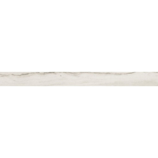 Penthouse 2"x24" White Fantasy Porcelain Polished Bullnose