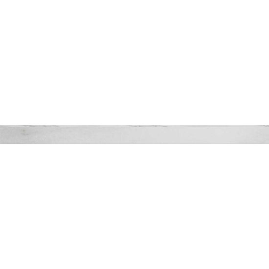 Penthouse 2"x24" White Fantasy Porcelain Polished Bullnose
