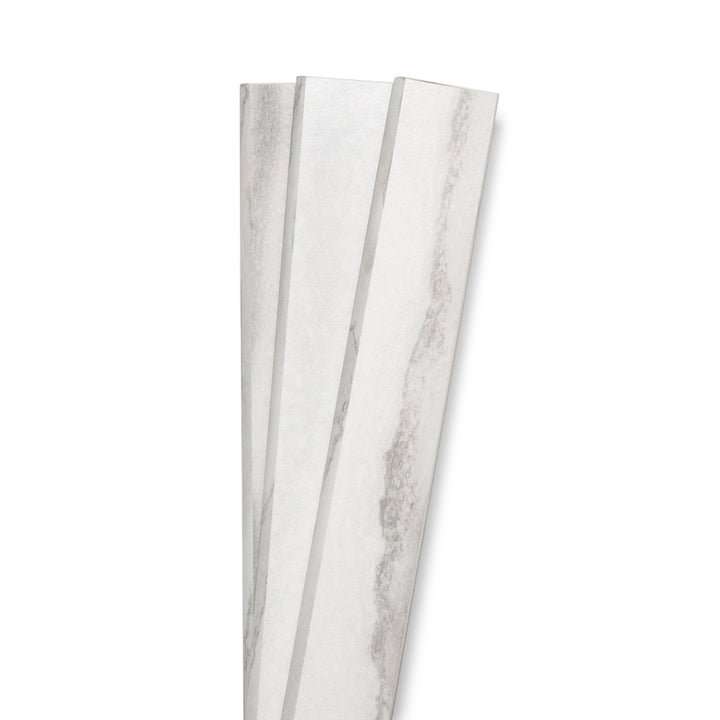 Penthouse 2"x24" White Fantasy Porcelain Polished Bullnose