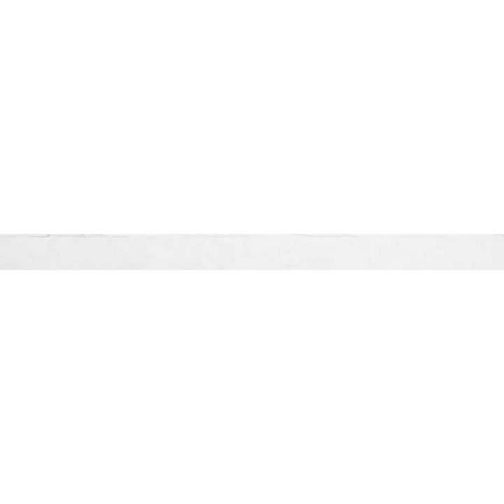 Penthouse 2"x24" White Fantasy Porcelain Matte Bullnose