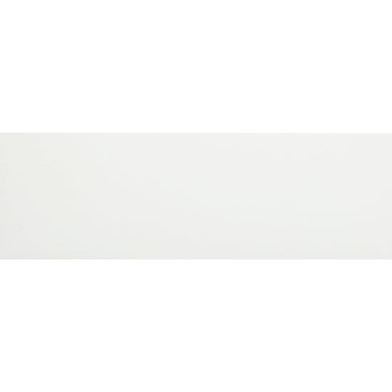 Penthouse 4"x12" White Porcelain Polished Tile
