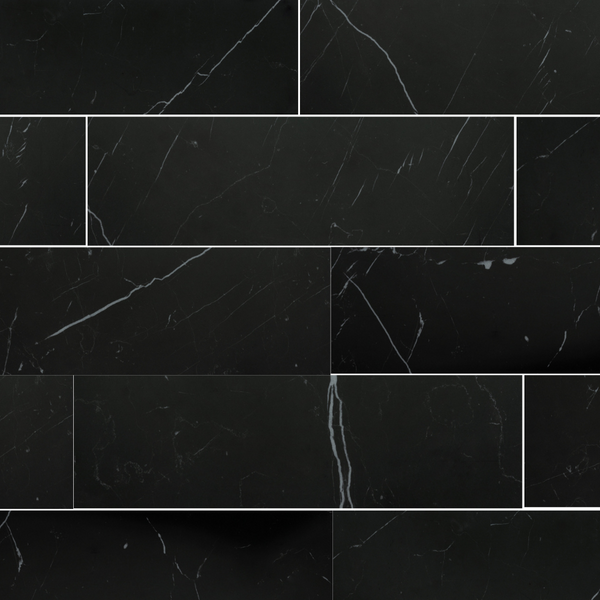 Penthouse 4"x12" Nero Marquinia Porcelain Polished Tile