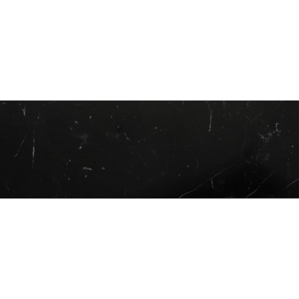 Penthouse 4"x12" Nero Marquinia Porcelain Polished Tile