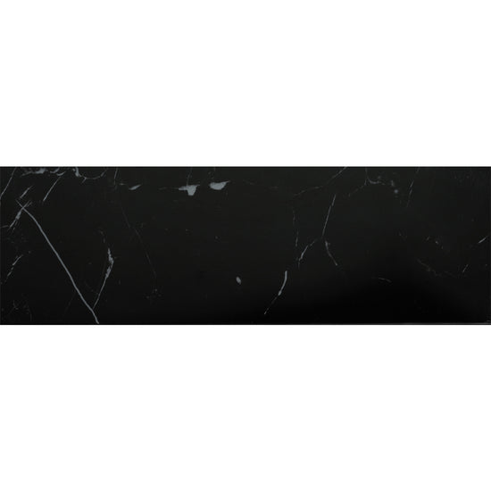 Penthouse 4"x12" Nero Marquinia Porcelain Polished Tile
