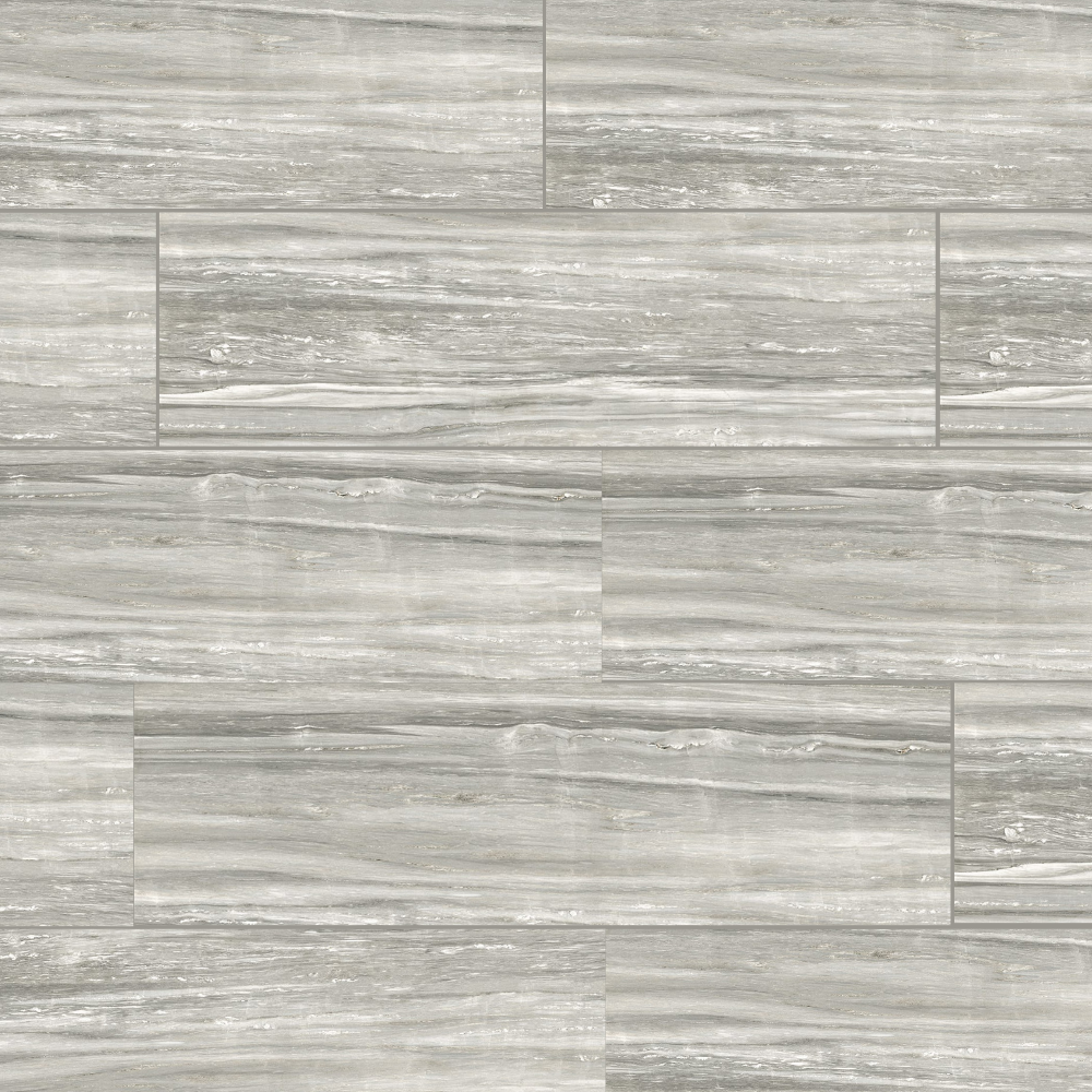 Penthouse 4"x12" Pearl Attraction Porcelain Polished Tile