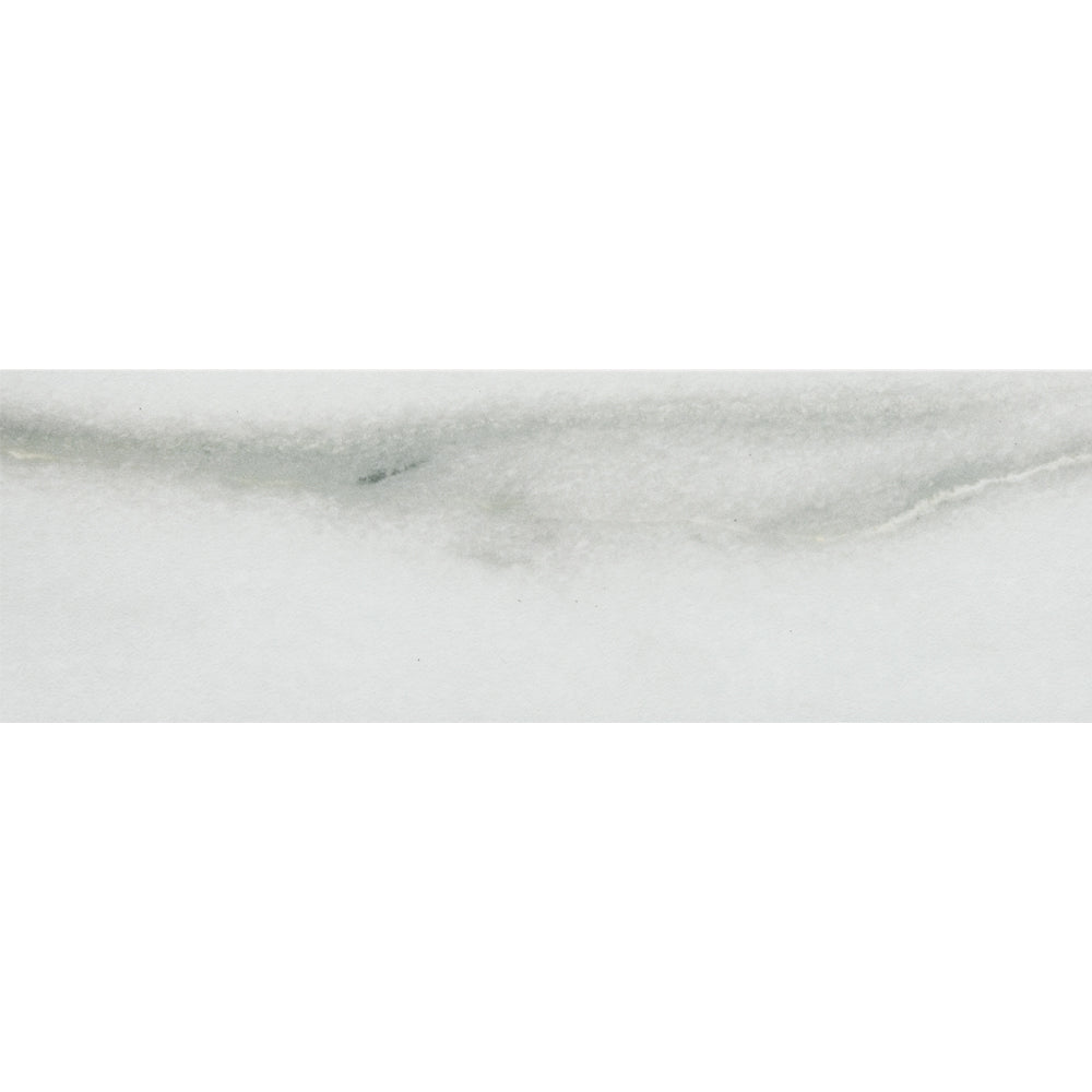 Penthouse 4"x12" White Fantasy Porcelain Polished Tile