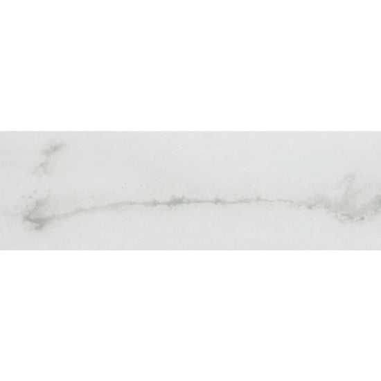 Penthouse 4"x12" White Fantasy Porcelain Polished Tile