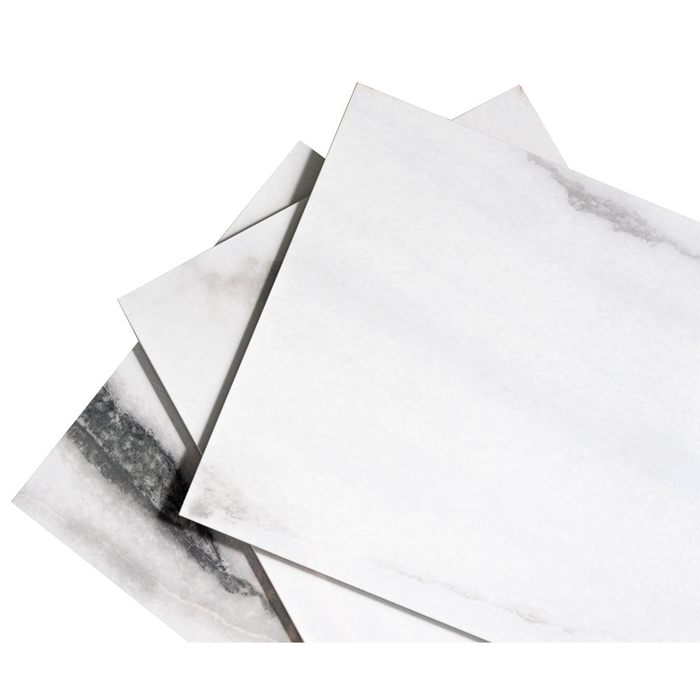 Penthouse 12"x24" White Fantasy Porcelain Polished Tile