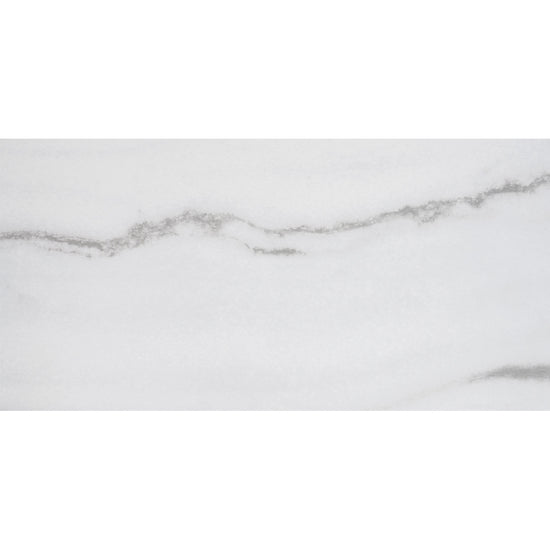 Penthouse 12"x24" White Fantasy Porcelain Polished Tile