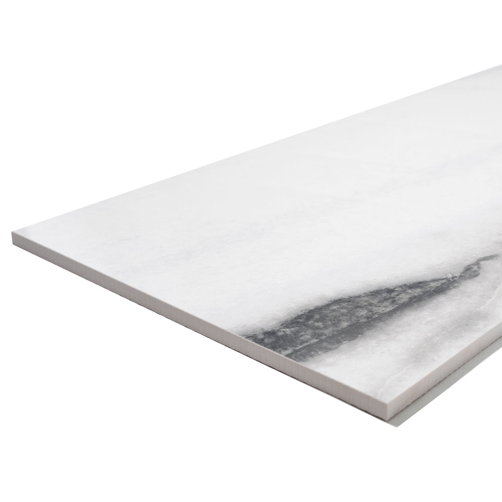 Penthouse 12"x24" White Fantasy Porcelain Polished Tile