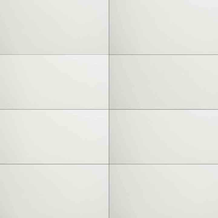 Penthouse 12"x24" White Porcelain Matte Tile