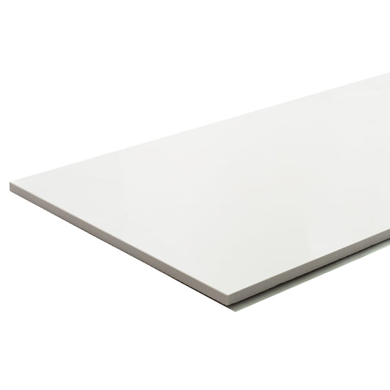 Penthouse 12"x24" White Porcelain Matte Tile