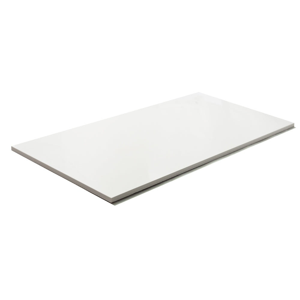 Penthouse 12"x24" White Porcelain Matte Tile