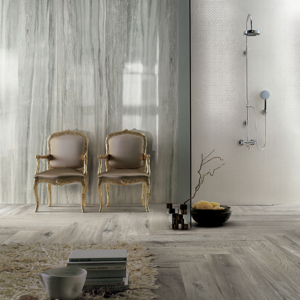 Penthouse 12"x24" Pearl Attraction Porcelain Matte Tile