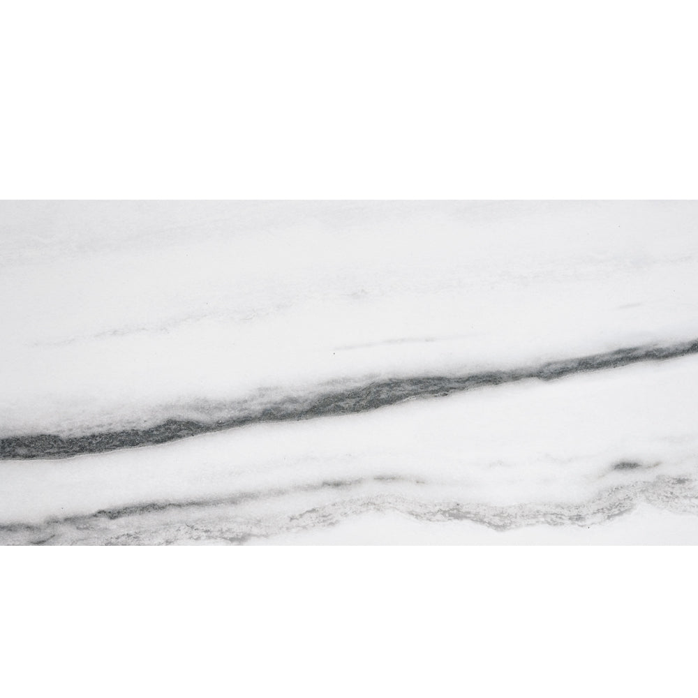 Penthouse 12"x24" White Fantasy Porcelain Matte Tile