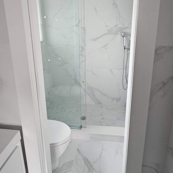 Adonis Pure 30"x30" White Porcelain Satin Tile