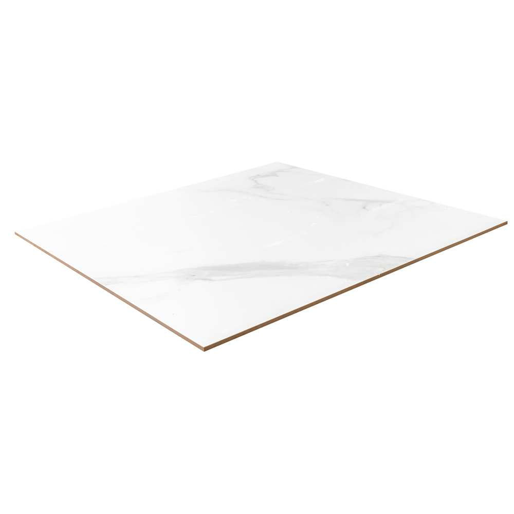 Adonis Pure 30"x30" White Porcelain Satin Tile