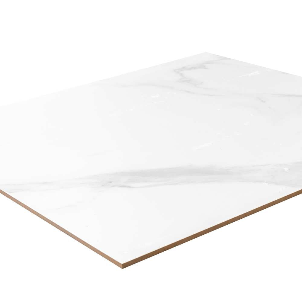 Adonis Pure 30"x30" White Porcelain Satin Tile