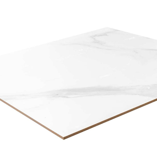 Adonis Pure 30"x30" White Porcelain Satin Tile