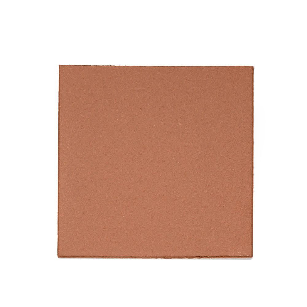 Terran 6"x6" Red Ceramic Unglazed Tile