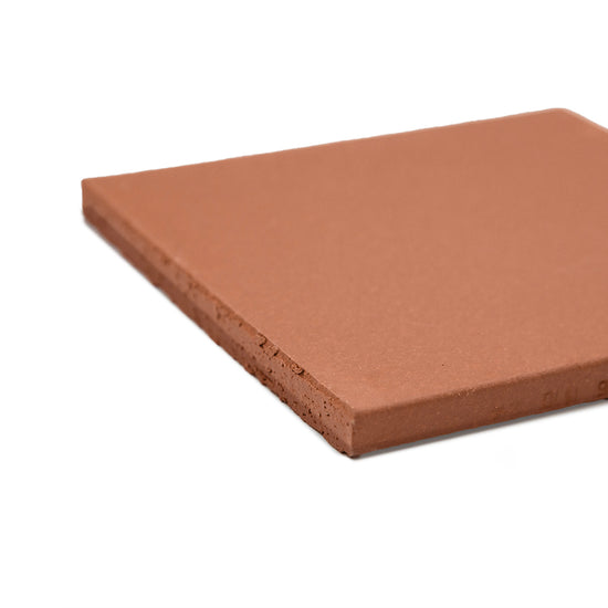 Terran 6"x6" Red Ceramic Unglazed Tile