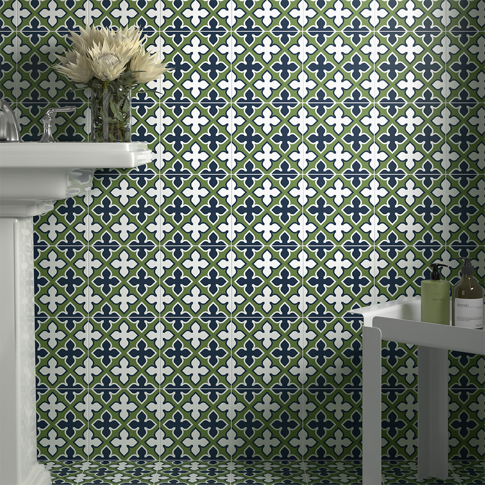 Circa 8"x8" Gigi Porcelain Matte Tile