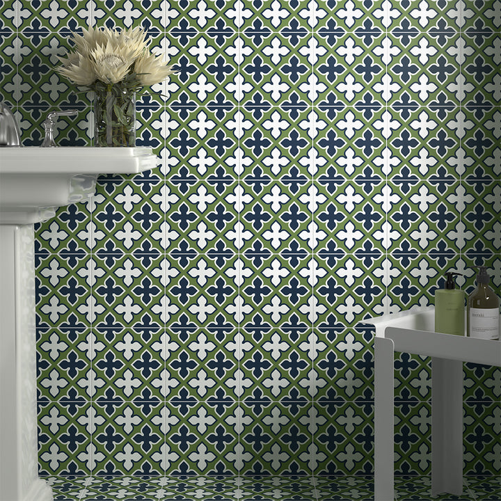 Circa 8"x8" Gigi Porcelain Matte Tile