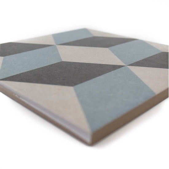Prism 9" x 9" Gray Porcelain Matte Tile