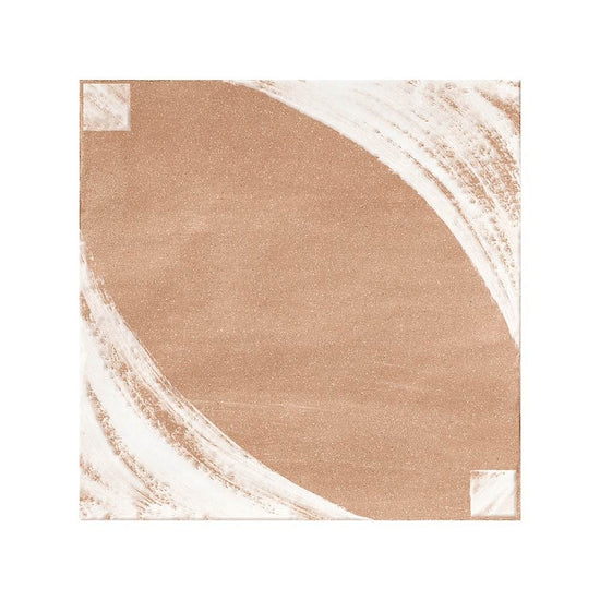 Reina Terracotta Oval 8"x8" Cotto Porcelain Matte and Shiny Tile