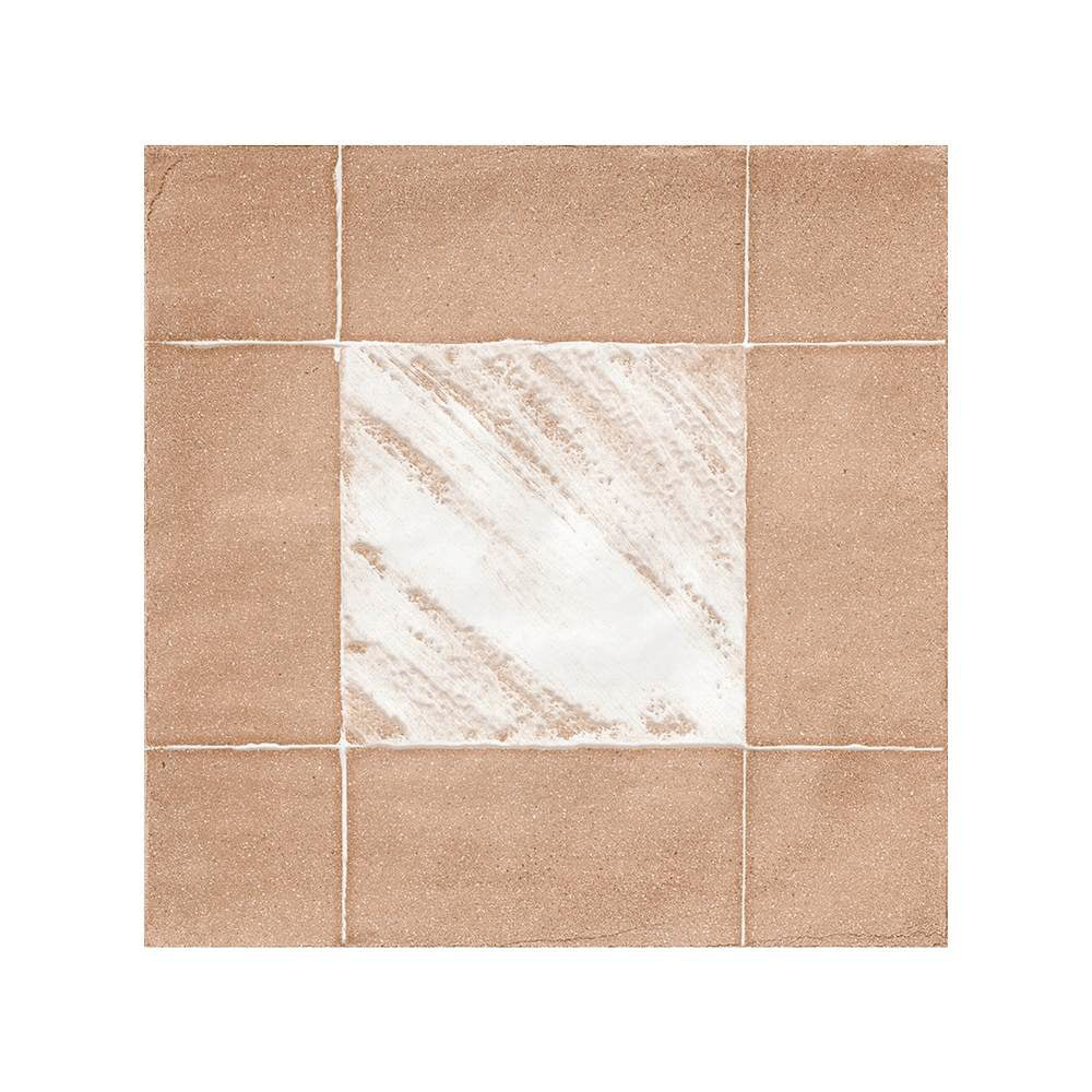 Reina Terracotta Buffalo 8"x8" Cotto Porcelain Matte and Shiny Tile
