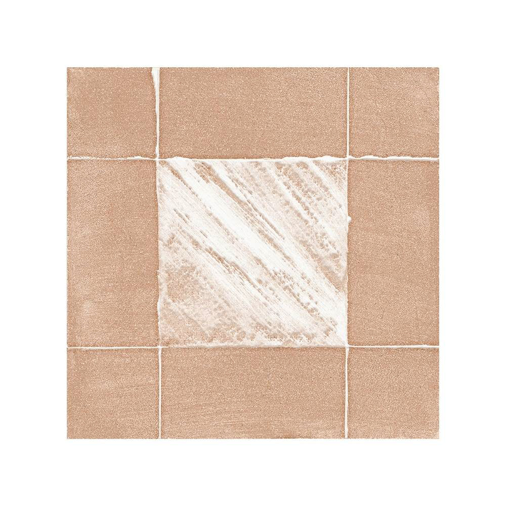 Reina Terracotta Buffalo 8"x8" Cotto Porcelain Matte and Shiny Tile
