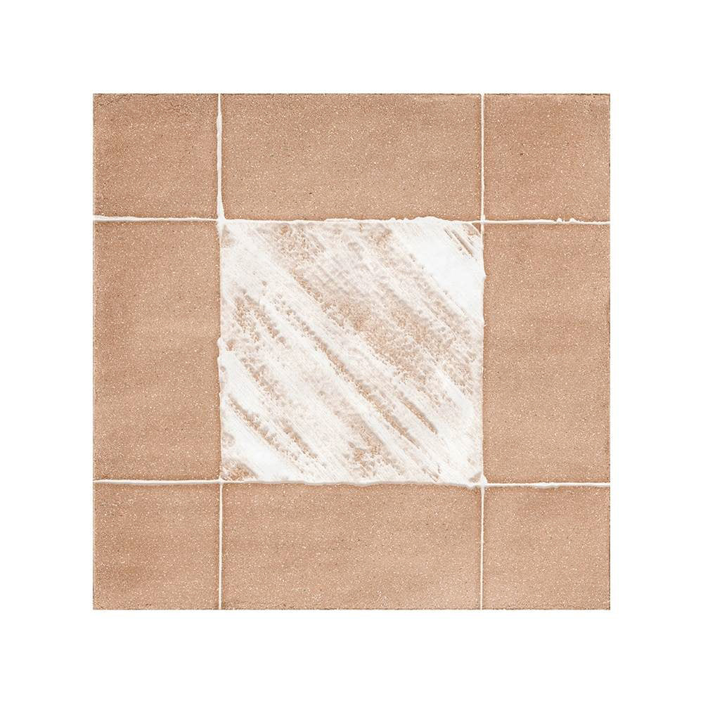 Reina Terracotta Buffalo 8"x8" Cotto Porcelain Matte and Shiny Tile